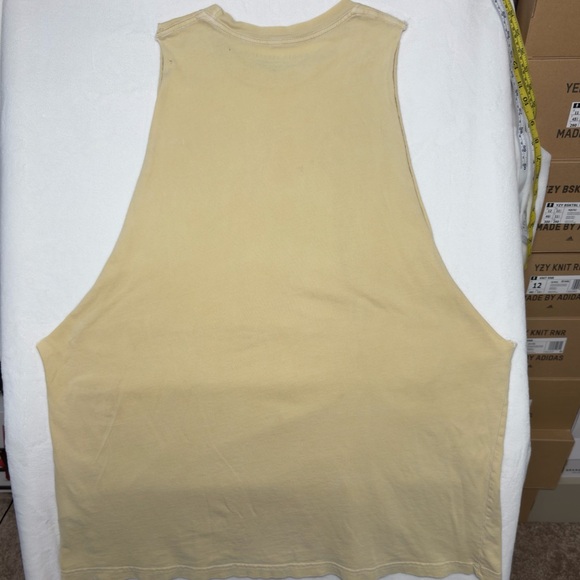 Golden Aesthetics | Muscle Tank | Yellow | Men’s XL - Picture 8 of 9